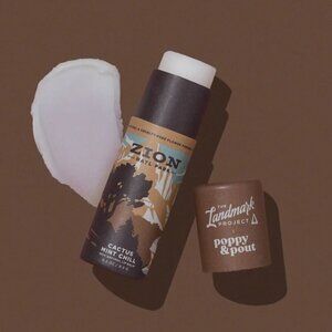 ZION CACTUS MINIT CHILL POPPY & POUT LIP BALM